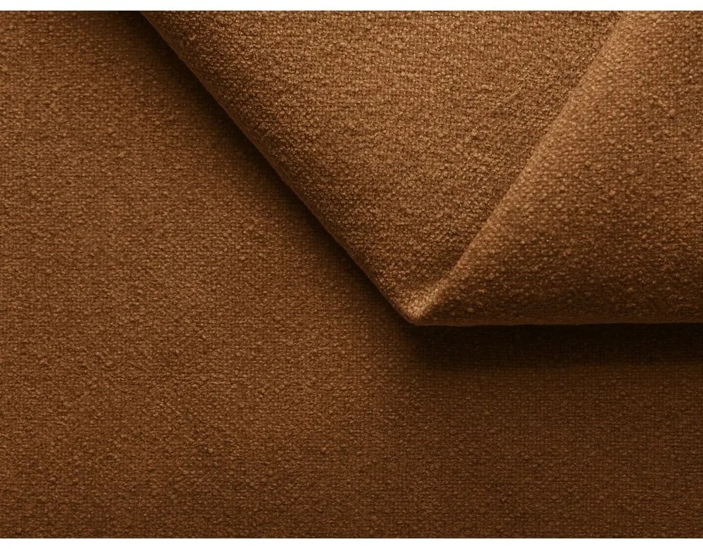 Terakotová boxspring posteľ s úložným priestorom 140x200 cm Palta – Makamii