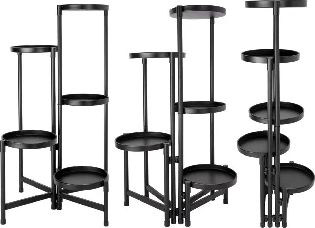 Stojan na kvety NUNO čierny