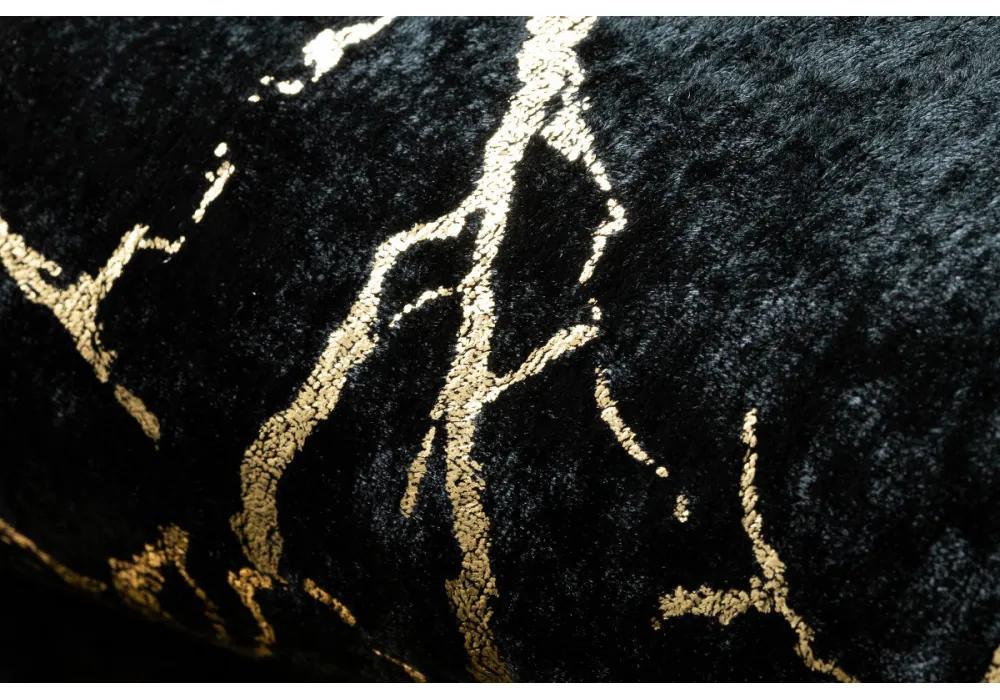 Kusový koberec Acena čiernozlatý 140x190cm