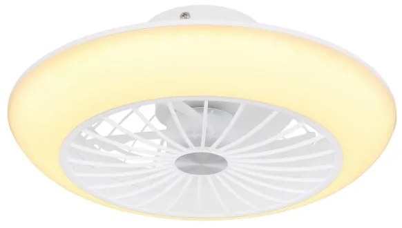 Globo 03632W - LED Stropné svietidlo s ventilátorom LAFEE LED/18W/230V