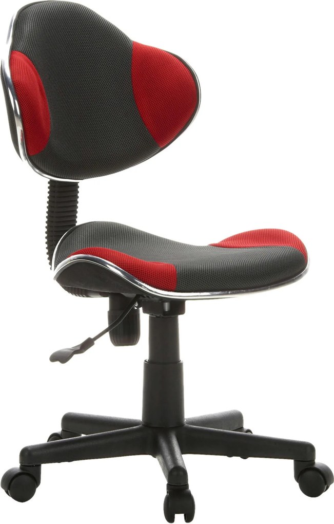 XXXLutz OTOČNÁ STOLIČKA PRE MLÁDEŽ, červená, sivá MID.YOU - Online Only detský nábytok - 001918001602
