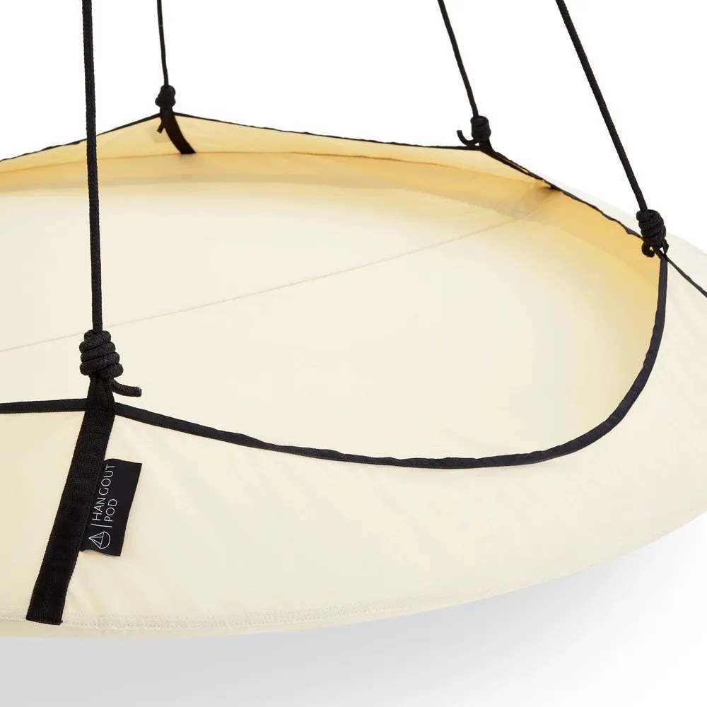 Krémovobiela záhradná hojdačka - Hangout Pod