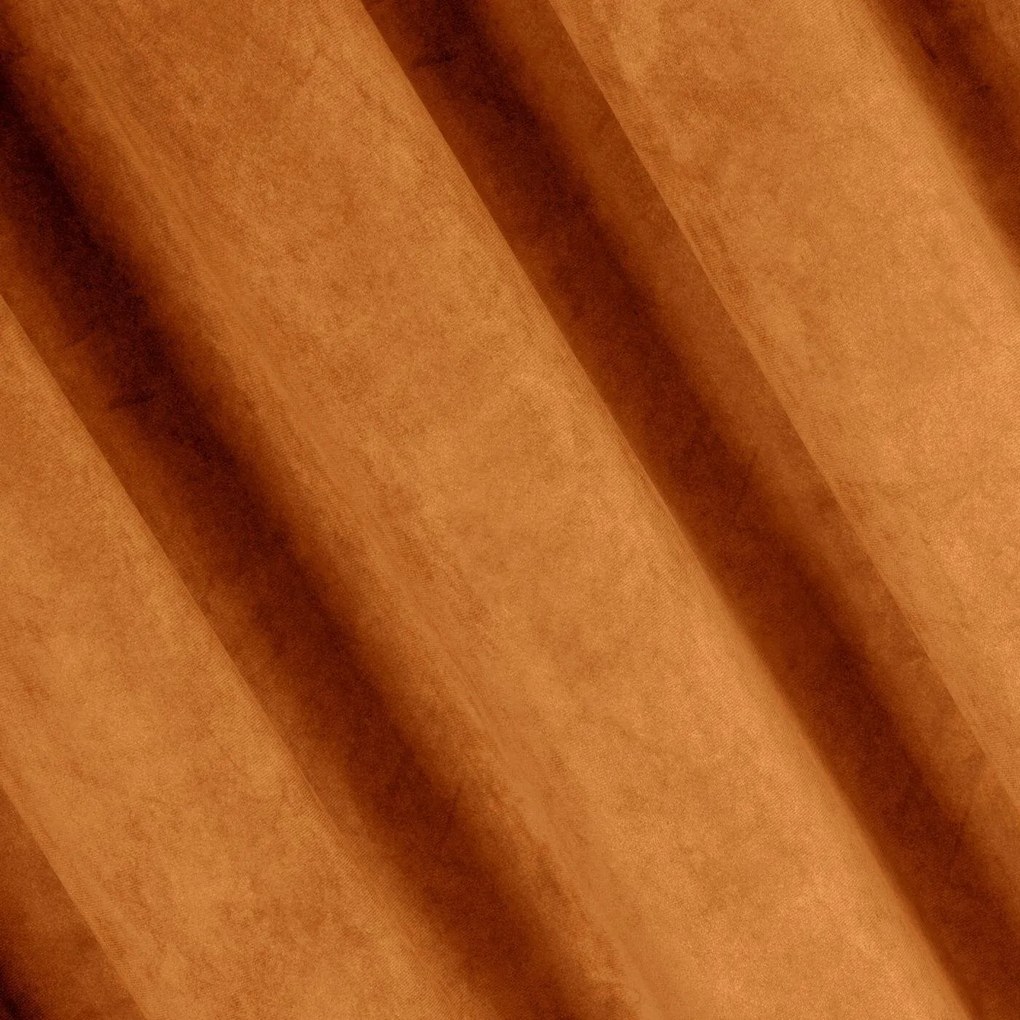 ZATEMŇOVACÍ ZÁVES NA KRÚŽKOCH VILLA 140X250 CM ORANŽOVÁ