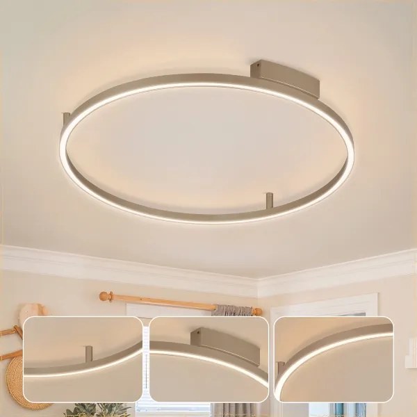 Brilagi - LED stmievateľné svietidlo PORTOFINO LED/60W/230V pr. 80 cm béžová + DO