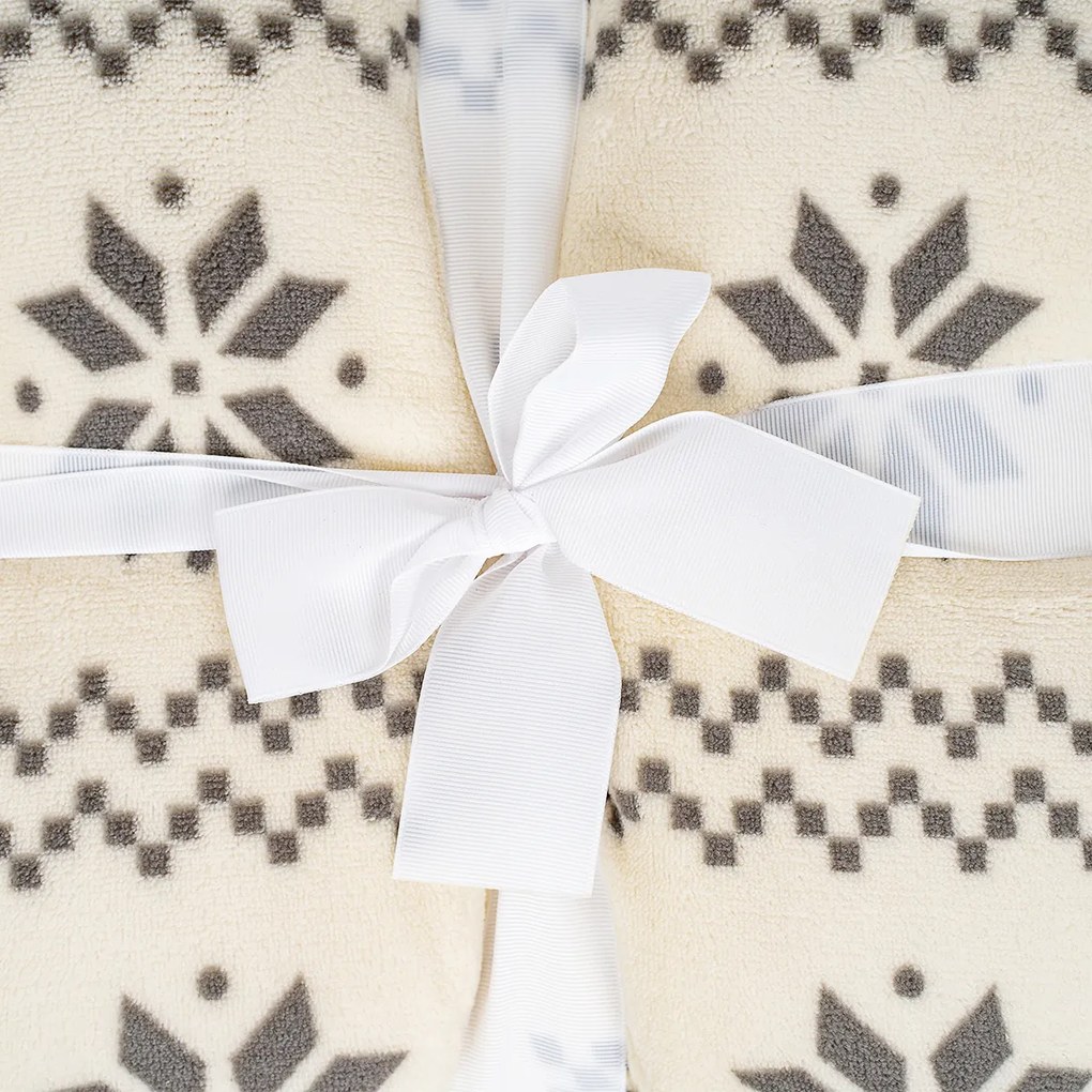 4Home Baránková deka Nordic béžová, 150 x 200 cm