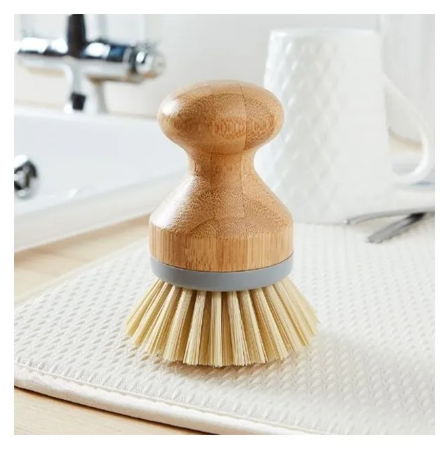 Bambusová kefa Addis Bamboo, ø 9,5 cm