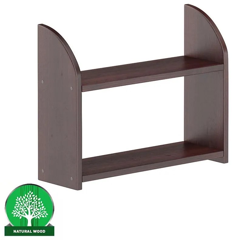 Polička borovica PK109-60x47x19 orech