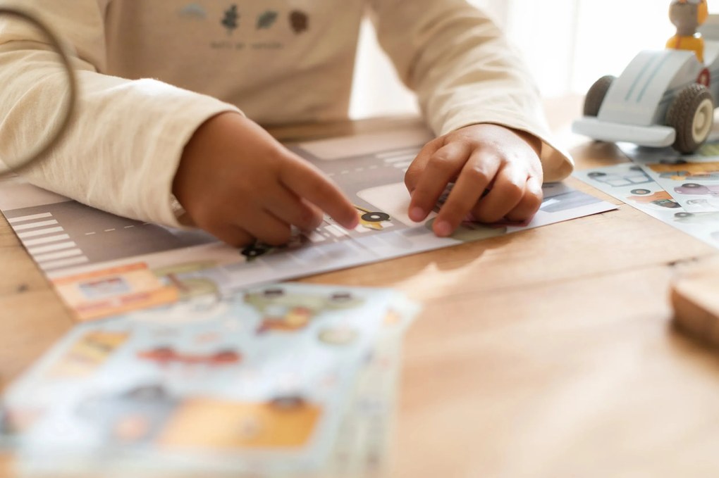 Knižka so samolepkami Doprava Jim