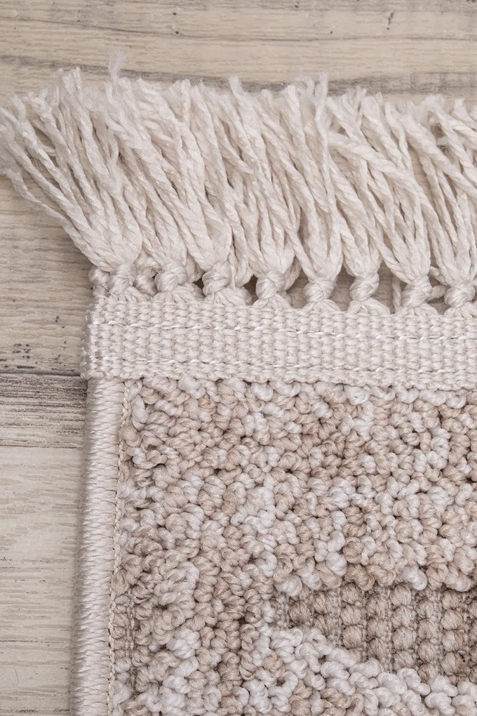 Koberec Benita 099A D.BEIGE/CREAM (Bebeda) rozmery koberec: 120x170 cm