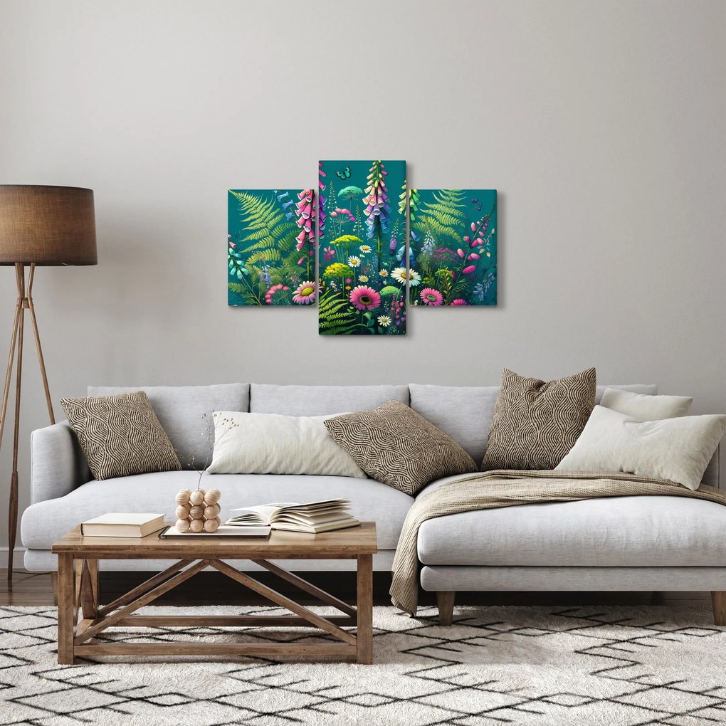 Obraz - Lúčne kvety (90x60 cm)