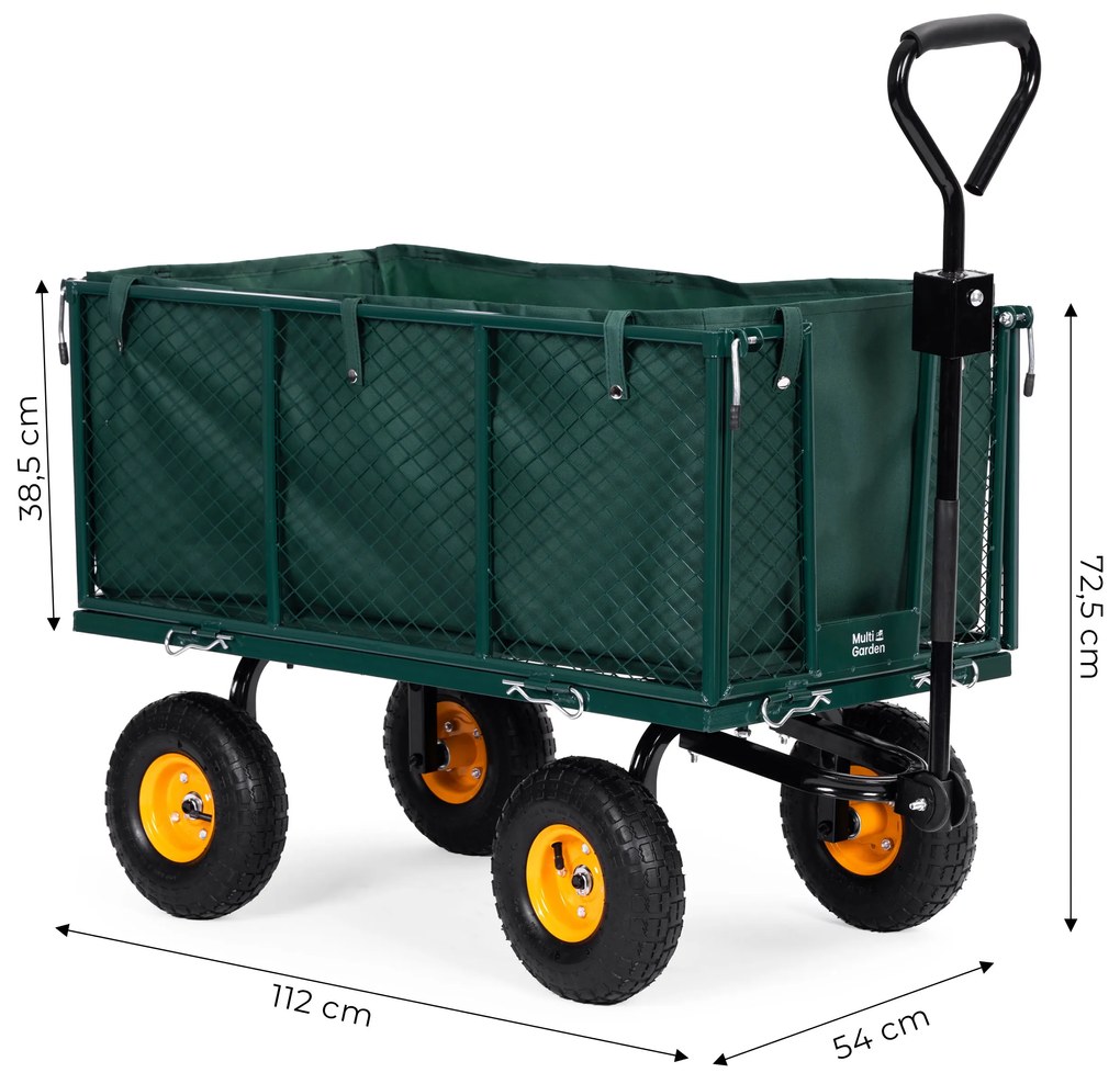Záhradný transportný vozík 400 kg za traktor, MultiGarden