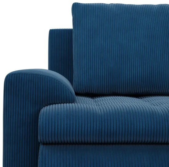 Sedacia súprava FORESTA Poso v tvare U, pravá granátová