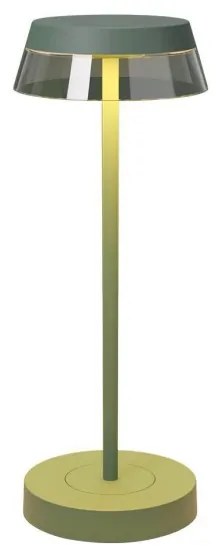 Redo 90309 - LED Stmievateľná stolná lampa ILUNA LED/2,5W/5V 3000 mAh IP65 zelená