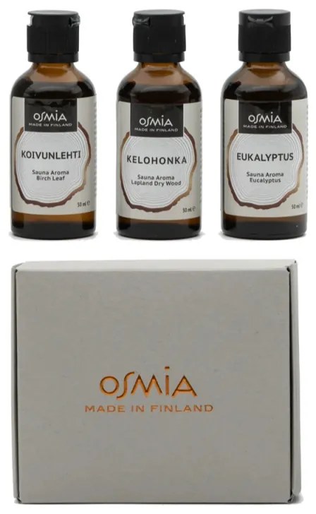 Set vôní do sauny Osmia Classics 3x50ml / darčekový box