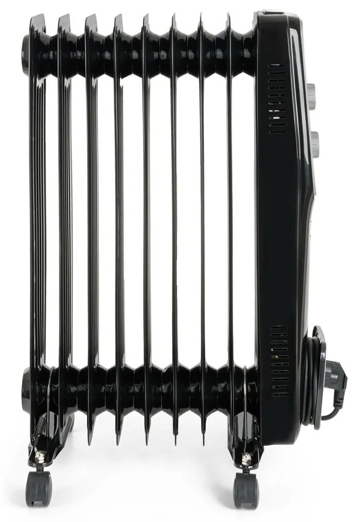 G21 Bromo olejový radiátor, 9 rebier, 2000 W,čierny, M