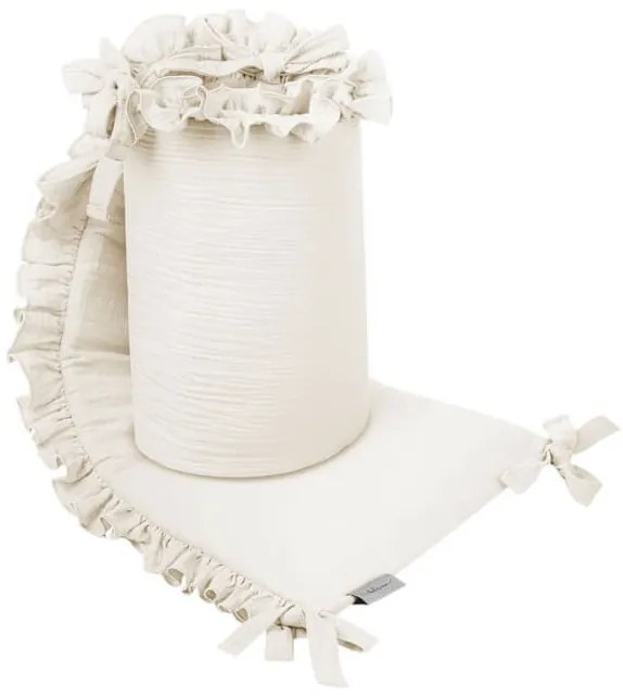 Mantinel do postieľky Belisima Mušelín cream