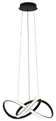 LED Stmievateľný luster na lanku LED/65W/230V 3000-6500K + diaľkové ovládanie