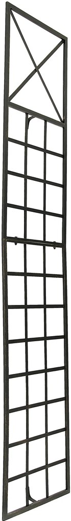 Mriežka na popínavé rastliny Trigo - 198 x 40 cm - Bronzová