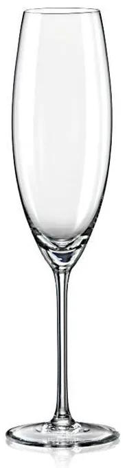 Bohemia Crystal poháre na šampanské Grandioso 230ml (set po 2ks)