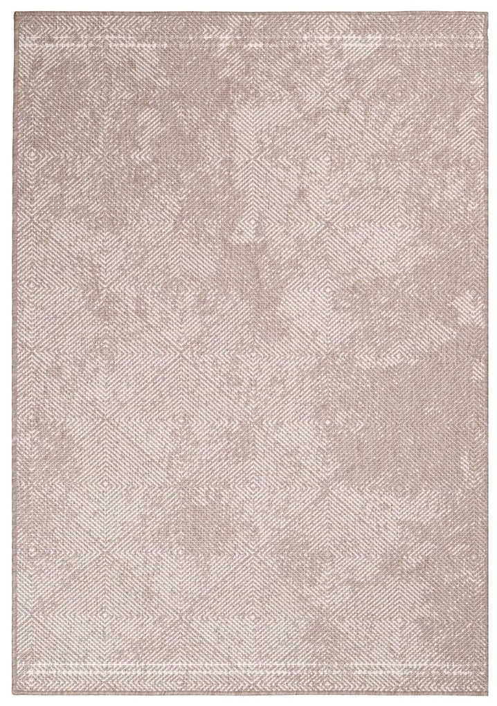 Dekorstudio Obojstranný koberec na terasu DuoRug 5845 - béžový Rozmer koberca: 200x290cm