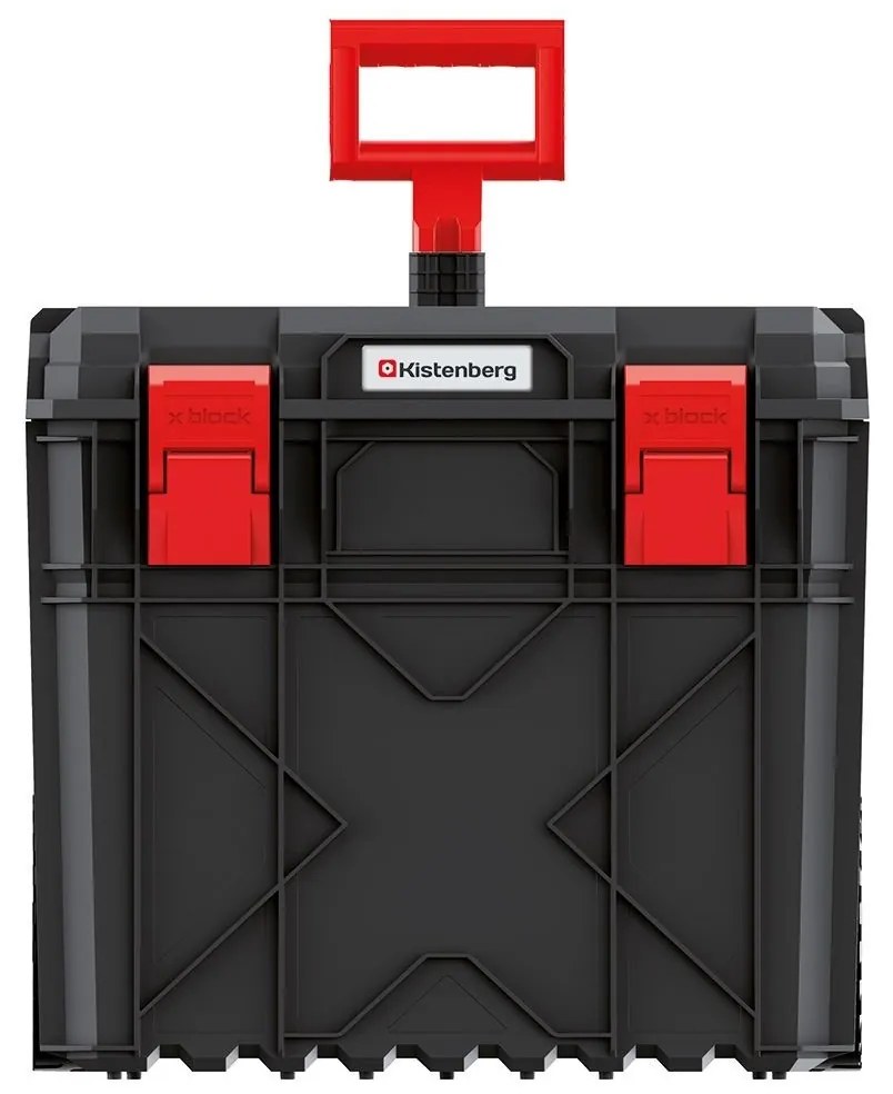 Kistenberg Kufor na náradie s transp. kolieskami X BLOCK PRE čierny 546x380x510