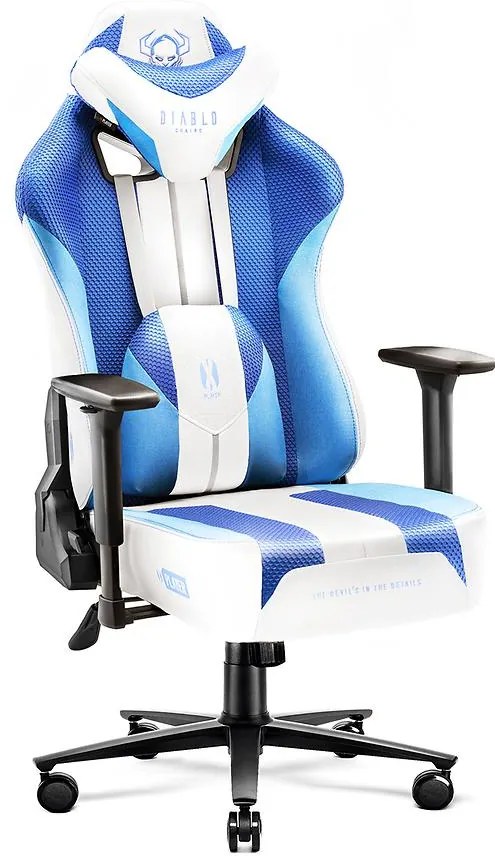 Otočné kreslo Normal Diablo X-Player 2.0 frost white