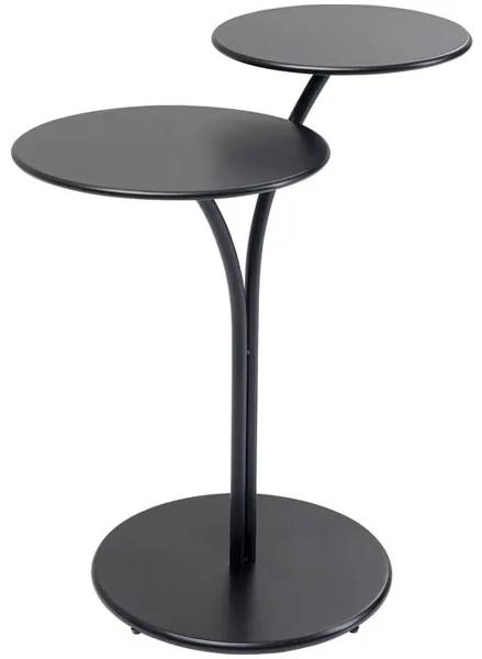 Sinja príručný stolík čierny 51x33cm