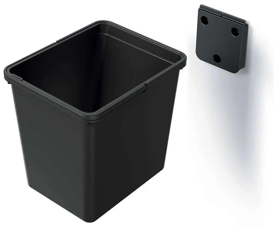 Odpadkový koš System Basic 23 L černý