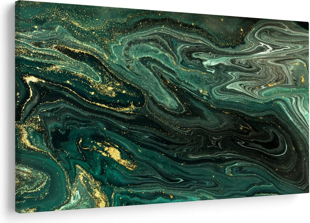 Obraz - Zelený mramor (90x60 cm)