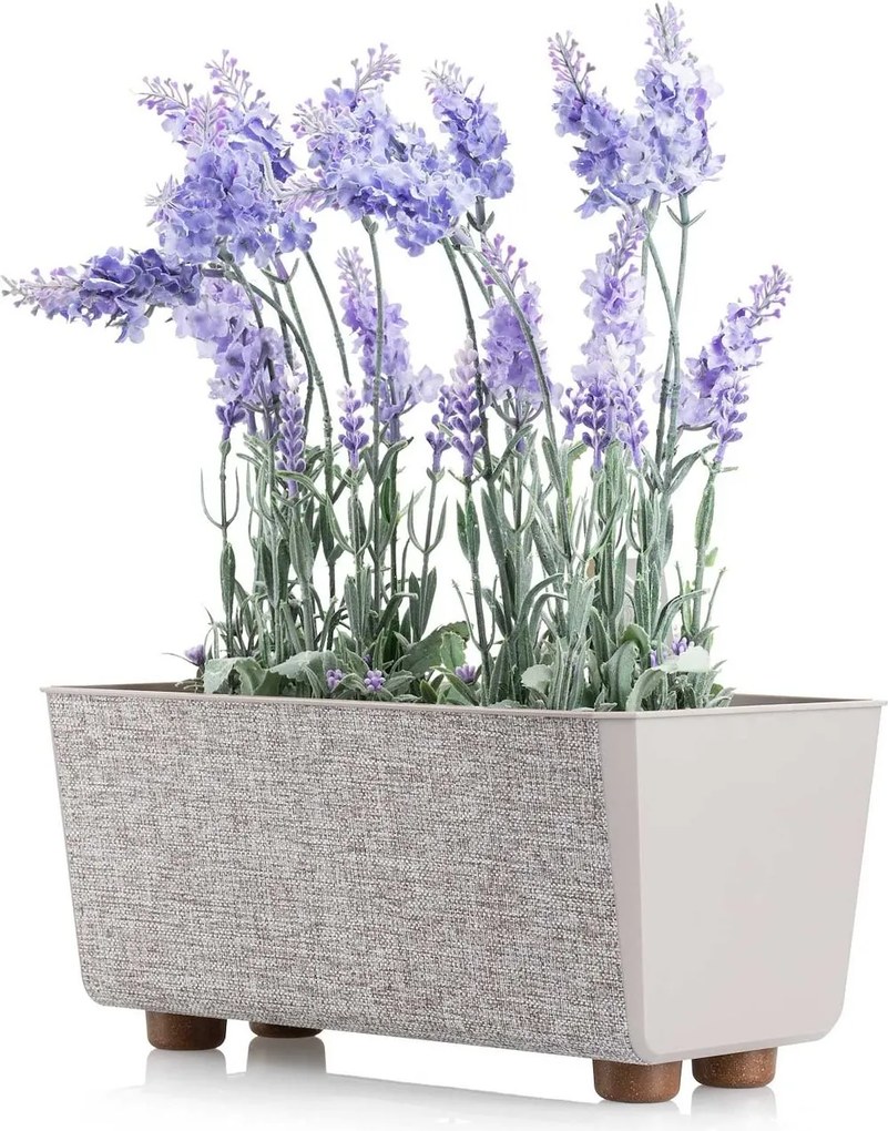 Truhlík s nožičkami Salvia 28,5x17 cm - výber z 6 prevedení