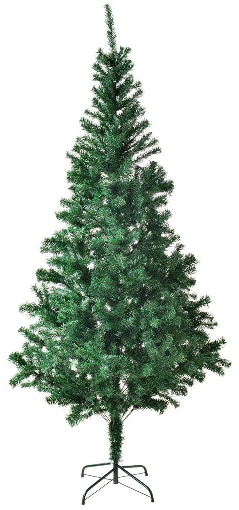 Juskys Umelý vianočný stromček - 180 cm, so stojanom, zelený