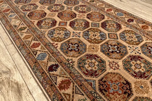 Behúň KESHAN 7874/53555 béžový / terakota