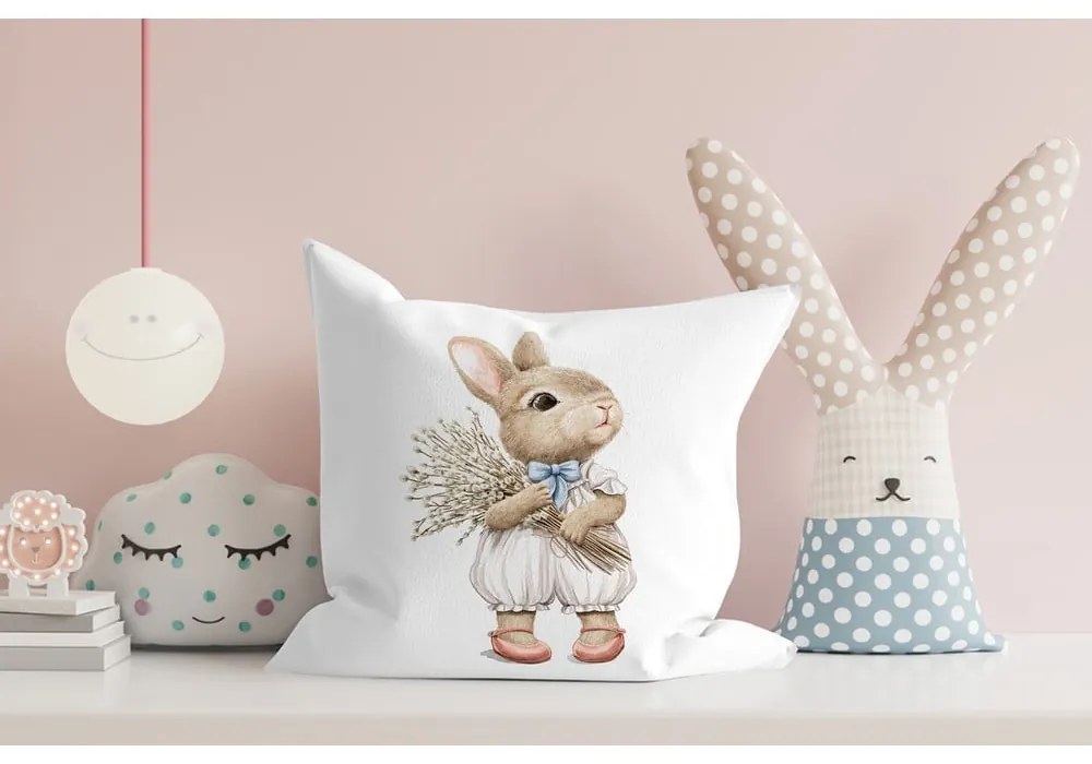 Obliečka na vankúš s veľkonočným motívom 43x43 cm – Mila Home