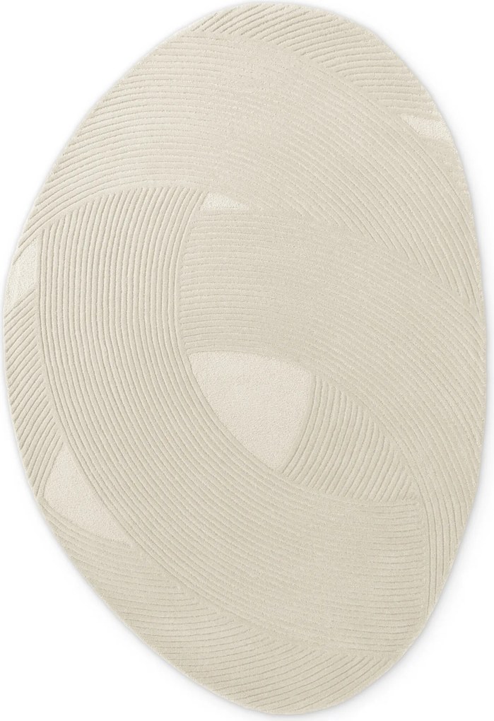 Ted Baker, Kusový koberec Ted Baker Kensington 106399 Creme, 160x230, biela, kancelária