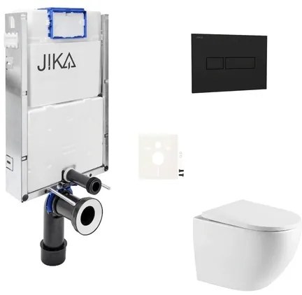 Závesný wc set na zamurovanie SAT SIKOJZTOR67CRM, 1 ks