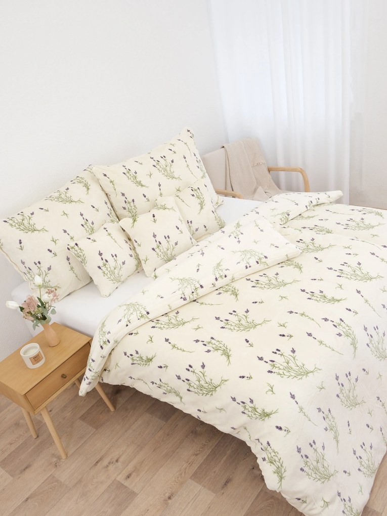 Obliečky mikroplyš Exclusive – Levanduľa 02