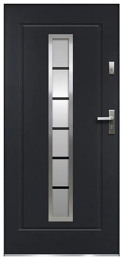 Dvere vchodové Bellona P55 90P Antracit