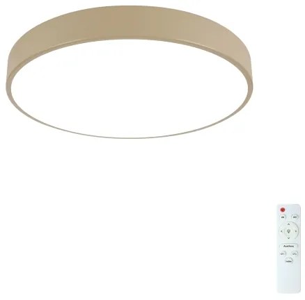 Brilagi - LED stmievateľné svietidlo POOL LED/48W/230V 3000-6000K priemer 40 cm béžové + diaľkové ovládanie