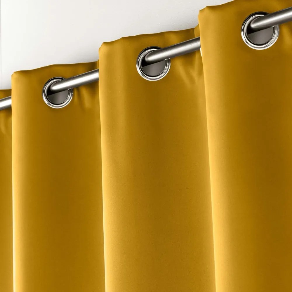 Žltý zatemňovací záves 135x280 cm Occult – douceur d'intérieur