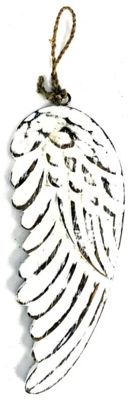 Závesné anjelské krídlo 18cm
