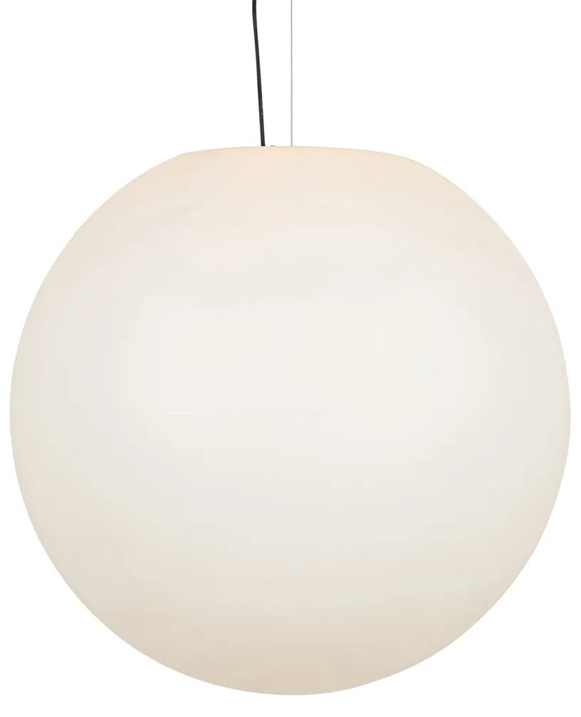 Moderná vonkajšia lampa biela 77 cm IP65 - Nura