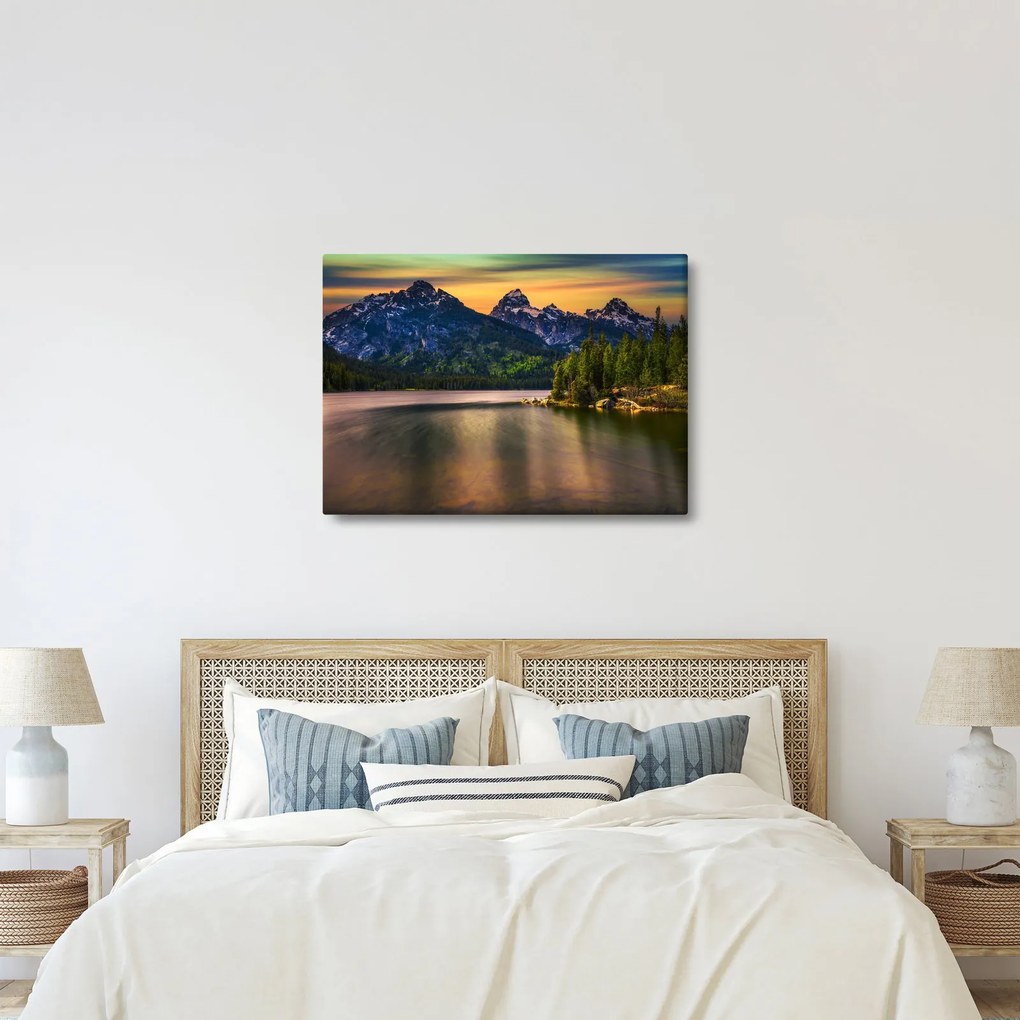 Obraz - Národný park Grand Teton (70x50 cm)