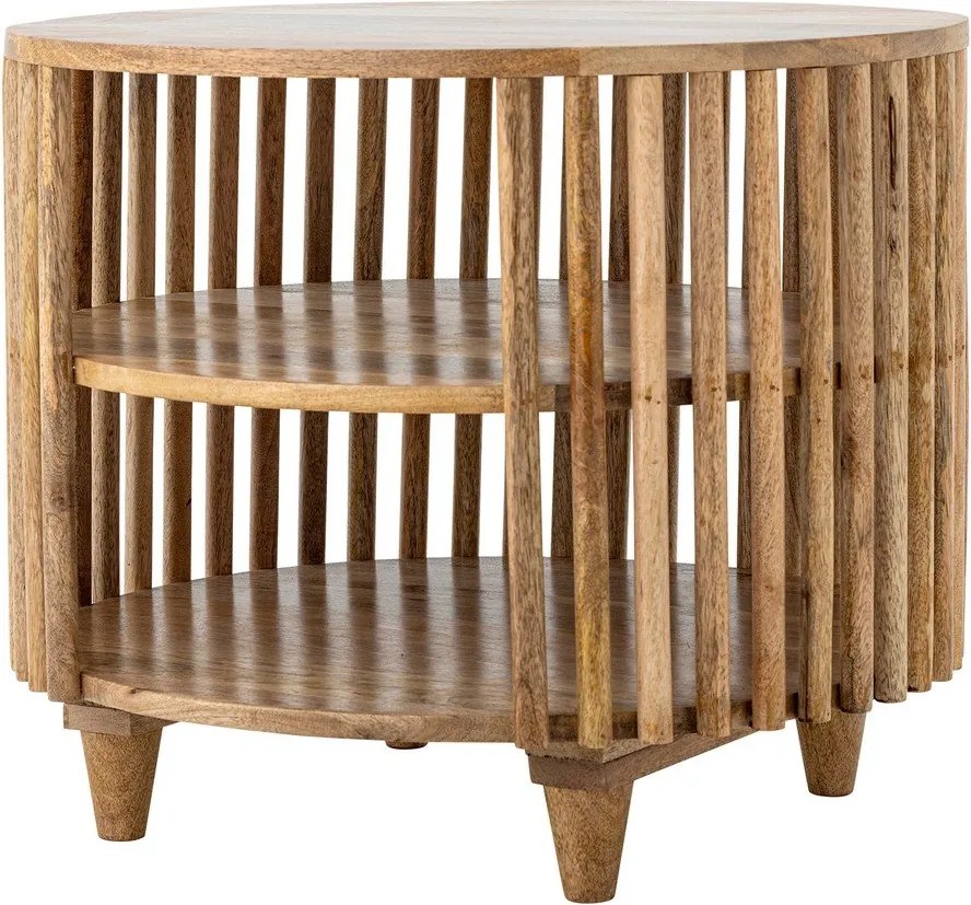 Okrúhly konferenčný stolík z mangového dreva v prírodnej farbe ø 60 cm Sali – Bloomingville