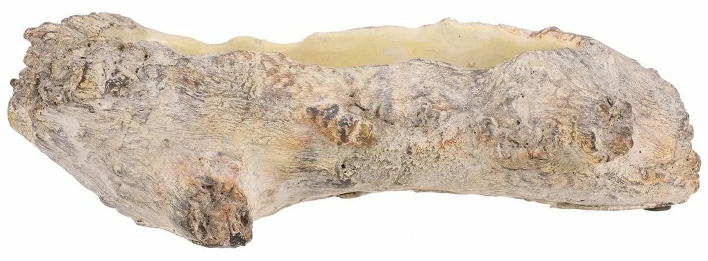 Kvetináč vykotlaný koreň, 35 x 16 x 11 cm, betón