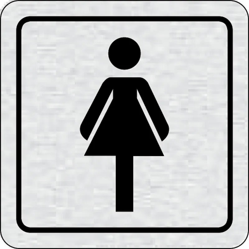 Tabuľka na dvere - WC ženy