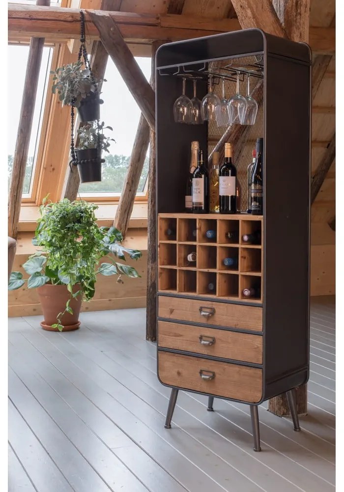 Drevená vinotéka Dutchbone Vino