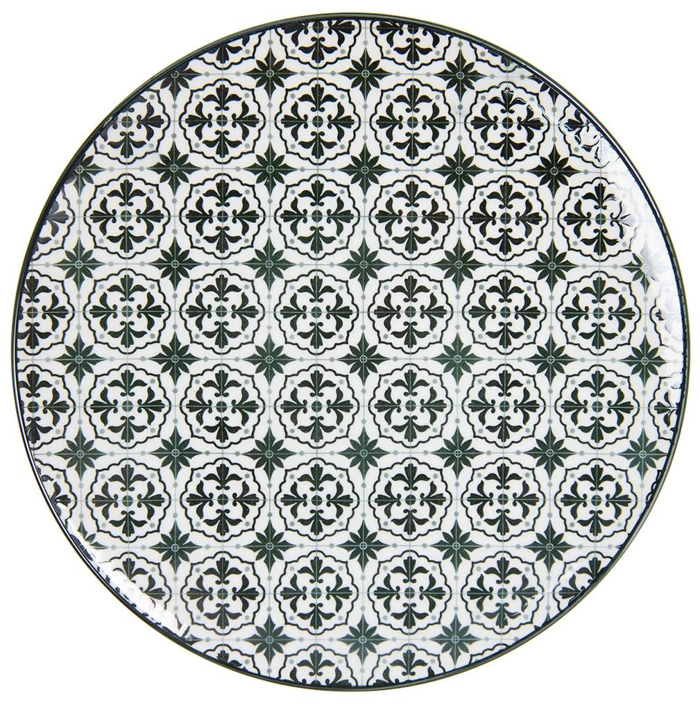 Čierny jedálenský tanier Blackor - Ø 26 cm