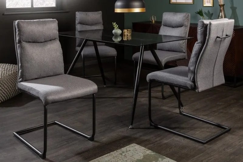 Stolička konzolová Comfort sivá