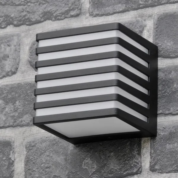 LED vonkajšie nástenné svietidlo MAXWELL LED/10W/230V IP54 antracit