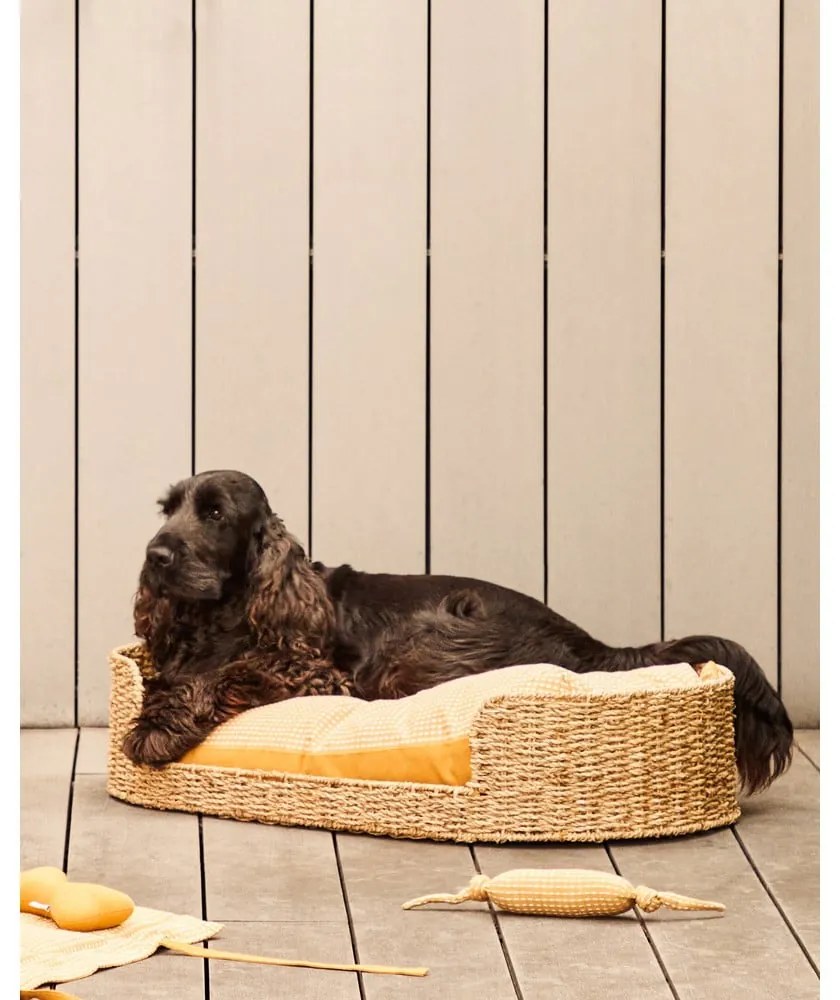 Pelech pre domáceho maznáčika z morskej riasy v prírodnej farbe 45x80 cm Fliicker – Kave Home